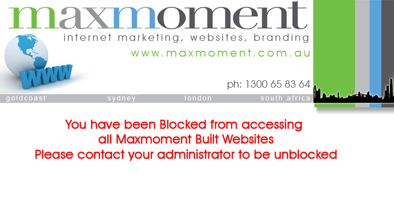 You have been blocked due to hacking